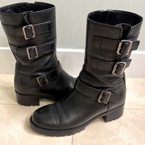 Prada Womens Motorcycle Boot size 8/38 - Picture 1 of 6